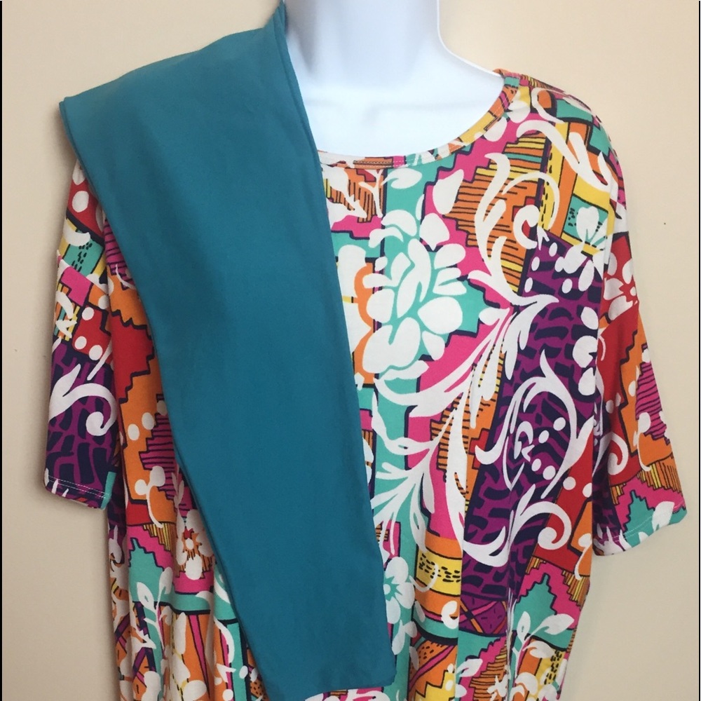 NWOT LuLaRoe Irma And Leggings Set